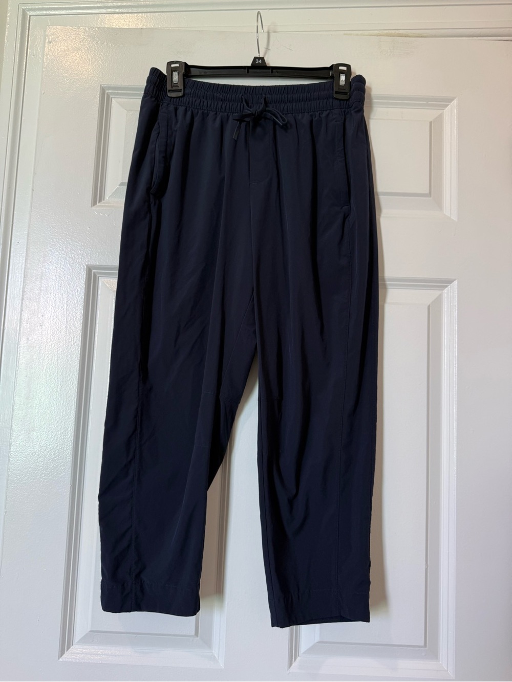 Athleta tie front work or lounge pants